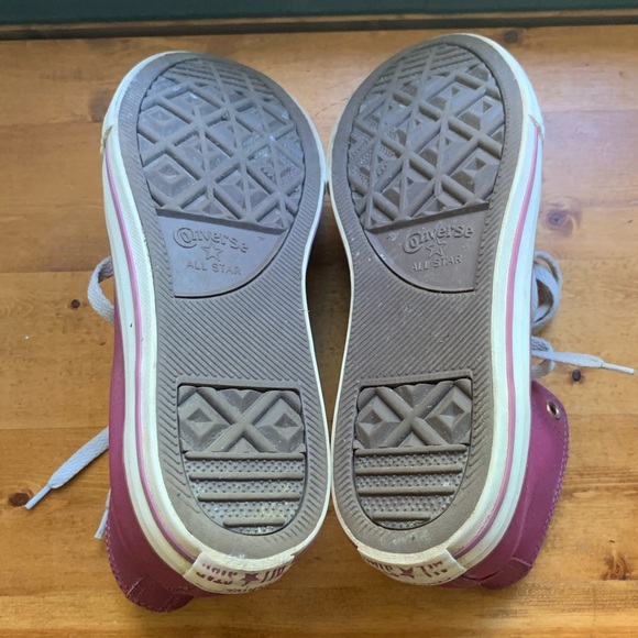 Converse AllStar Girlssize5 leather hi-top sneaker - Picture 5 of 8